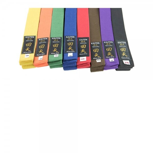 Cinturón color karate grado klv sport tenerife canarias