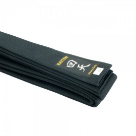 Cinturón Kaiten negro algodón grosor especial