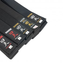 Cinturón kaiten negro seda natural klv sport tenerife canarias