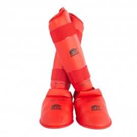 Espinilleras Shureido federación mundial de karate tenerife canarias