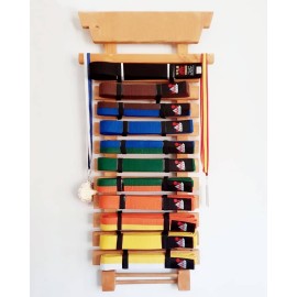 expositor cintos cinturones tenerife canarias madera organizador 2