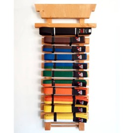 expositor cintos cinturones tenerife canarias madera organizador