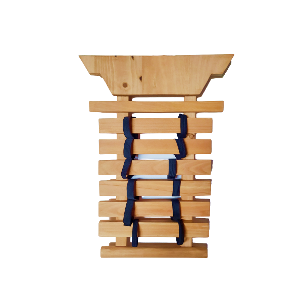 expositor cintos cinturones tenerife canarias madera organizador