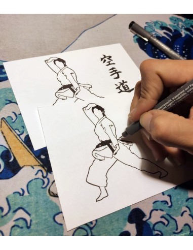 Lámina técnica mixta